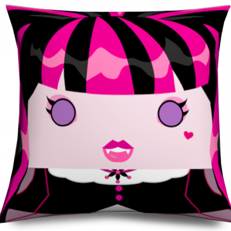 Cojin Dracula Monster divertido muñeco cabezón - Monster Pillow, cushion like funko pop