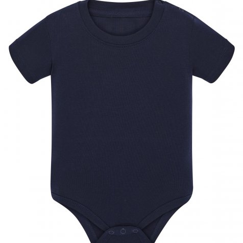 Body bebé liso azul marino sin estampar - bodys bebé originales y divertidos