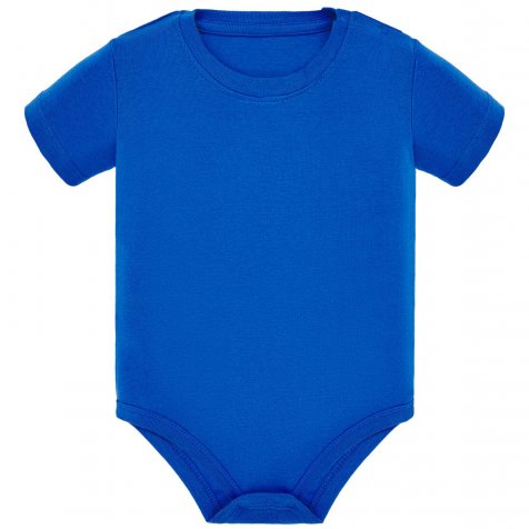 Body bebé liso azulón royal celeste sin estampar - bodys bebé originales y divertidos