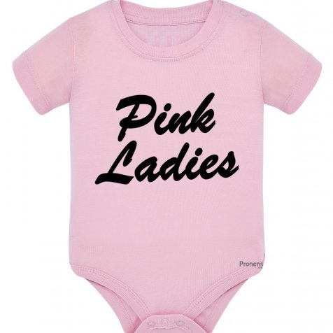 Body bebé Pink Ladies Grease - bodys bebe originales y divertidos