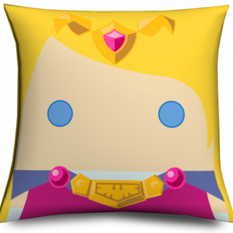 Cojin Zelda original y divertido, Muñeco cabezón Zelda - Princess Zelda Pillow funny