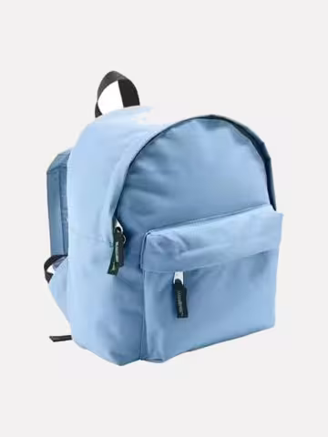 Mochila azul celeste