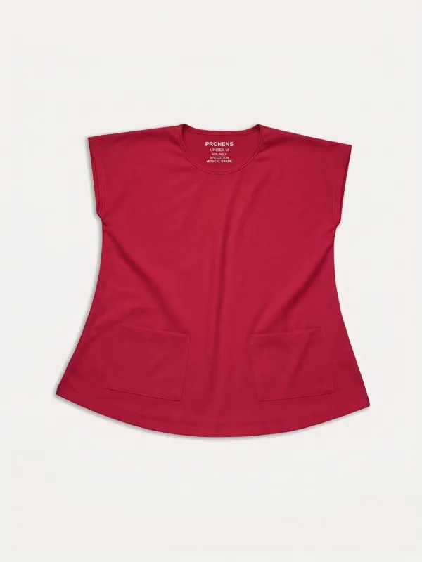 Blusón Educadora Infantil color rojo