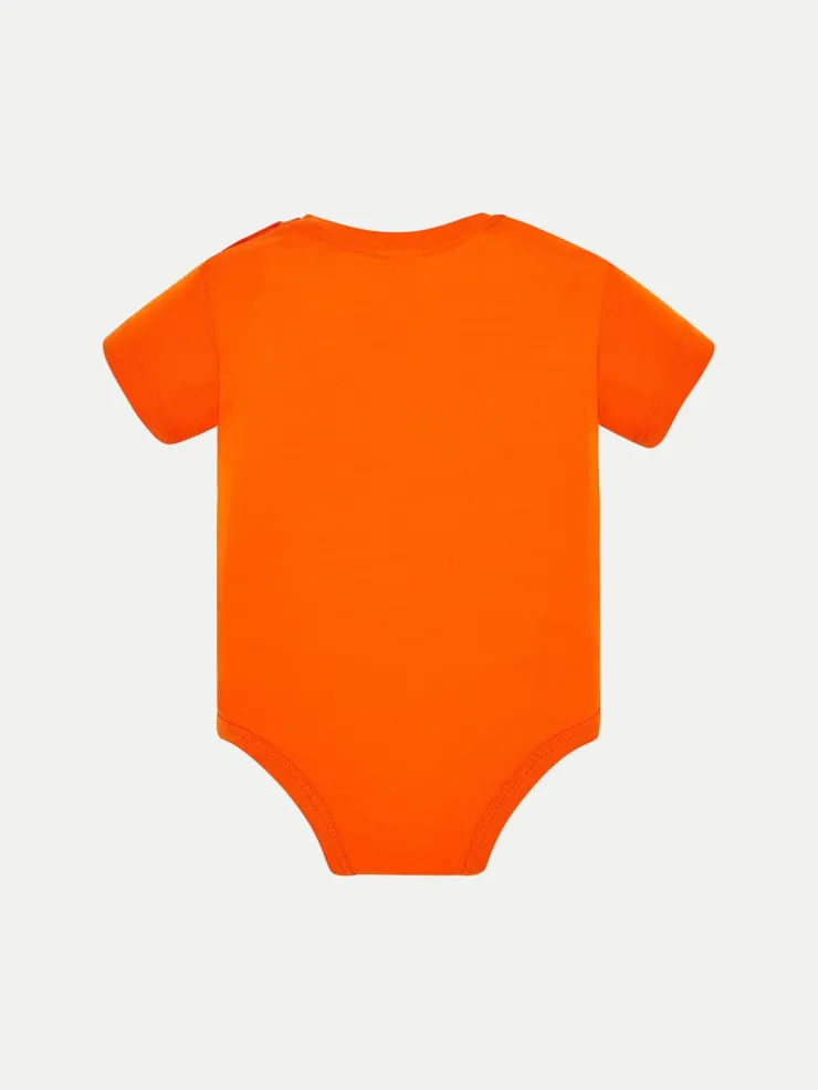 Body bebé liso Naranja, foto 3