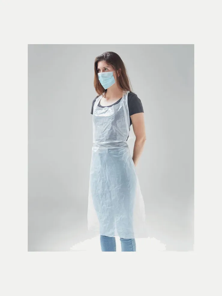 Delantal Impermeable Desechable (Pack 100 pcs)