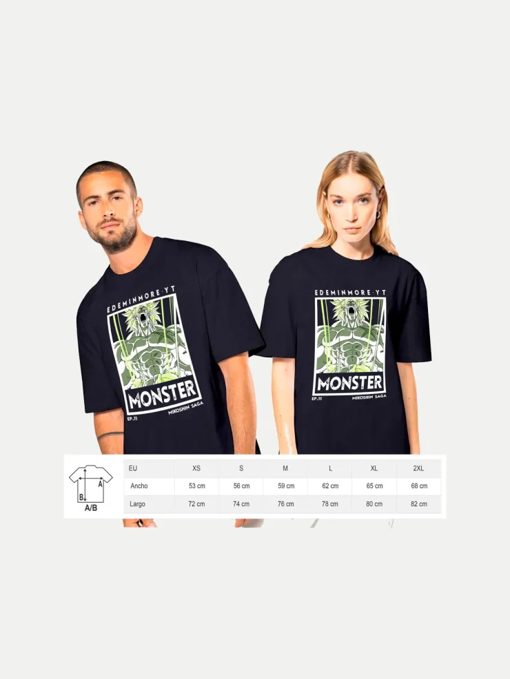 Camiseta Oversize de colección Ede Minmore Mikoshin Saga Broly - Episode 11, foto 4