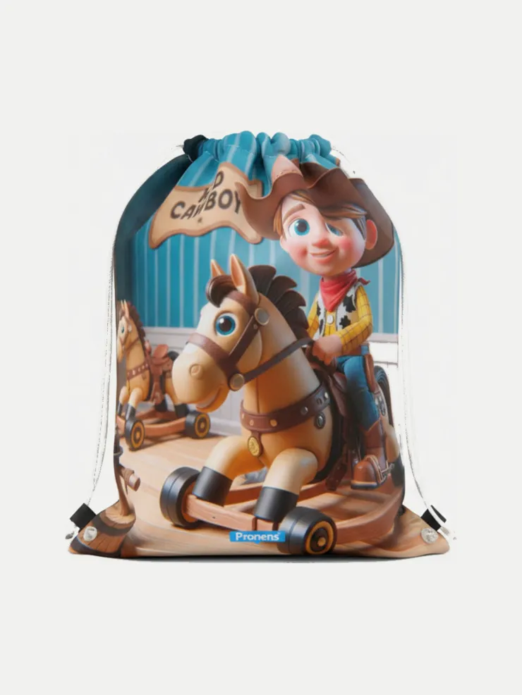 Bolsa impermeable Cowboy, vista de la bolsa cerrada