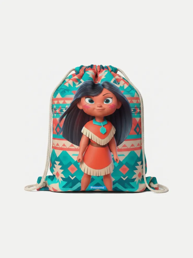 Bolsa impermeable Pocahontas, vista de la bolsa cerrada