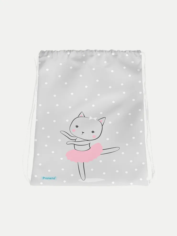 Bolsa mochila guardería personalizada Bailarina, foto 3