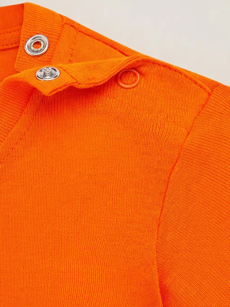Body bebé liso Naranja