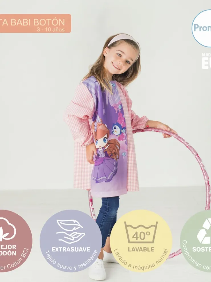 Bata babi escolar Princesa