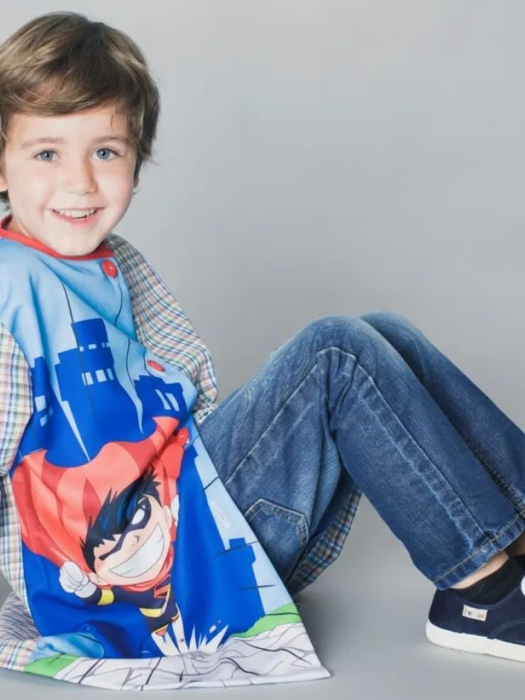 Bata babi escolar Superhéroe, foto 3