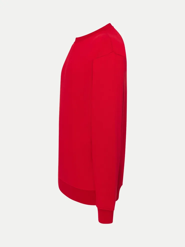 Sudadera roja personalizada con iniciales, foto 6