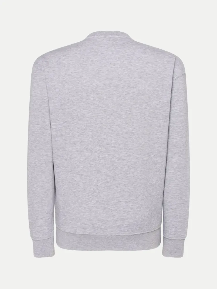 Sudadera gris personalizada con iniciales, foto 6