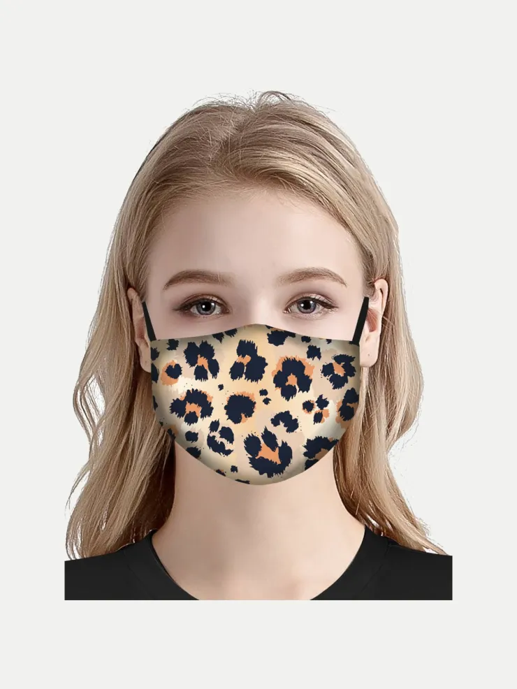 Mascarilla higiénica Leopard