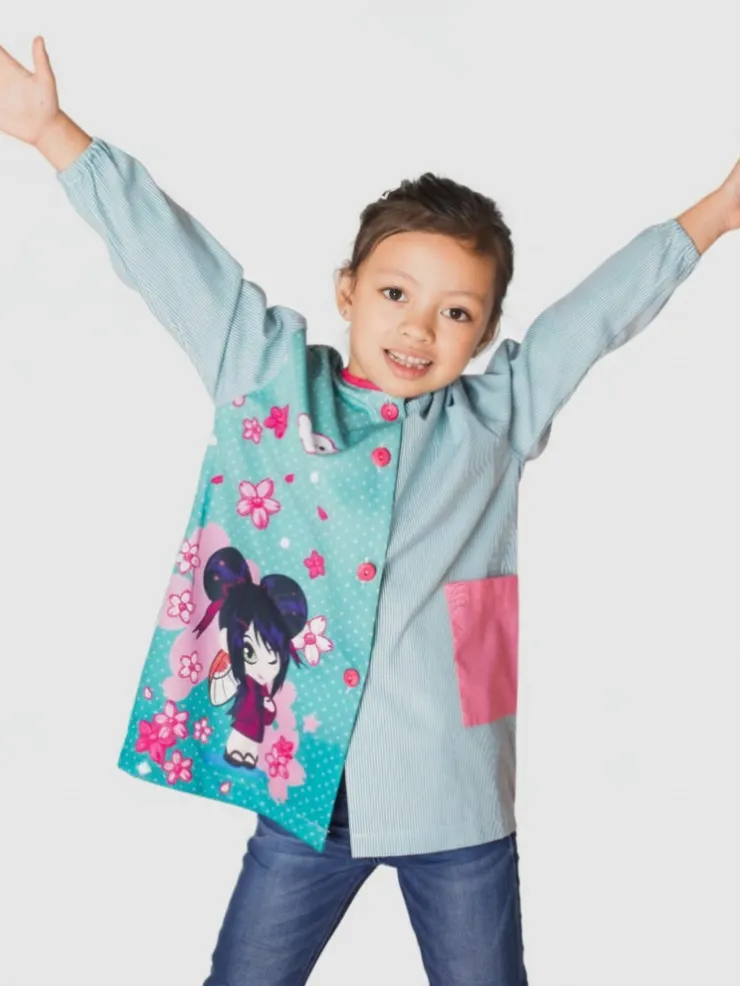 Bata babi escolar Sakura
