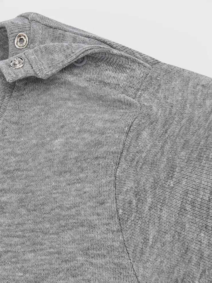Body bebé liso Gris
