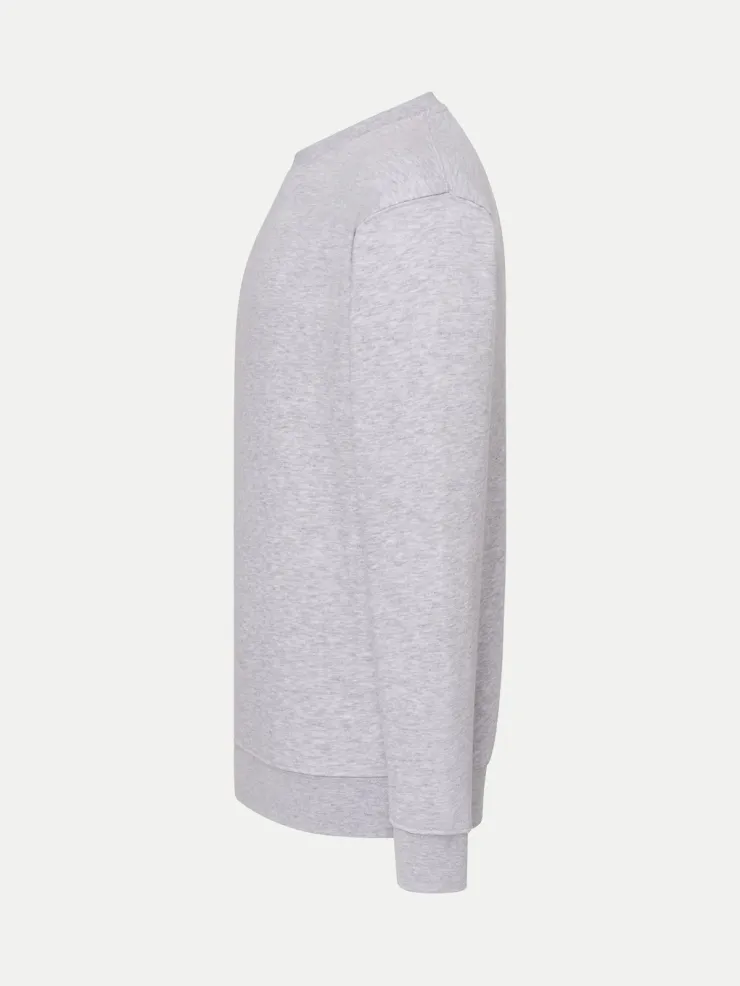 Sudadera gris personalizada con iniciales, foto 5