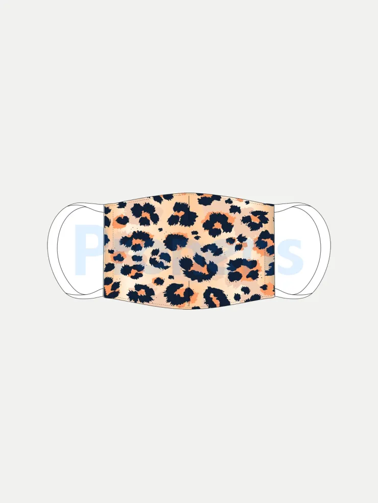 Mascarilla higiénica Leopard, foto 3