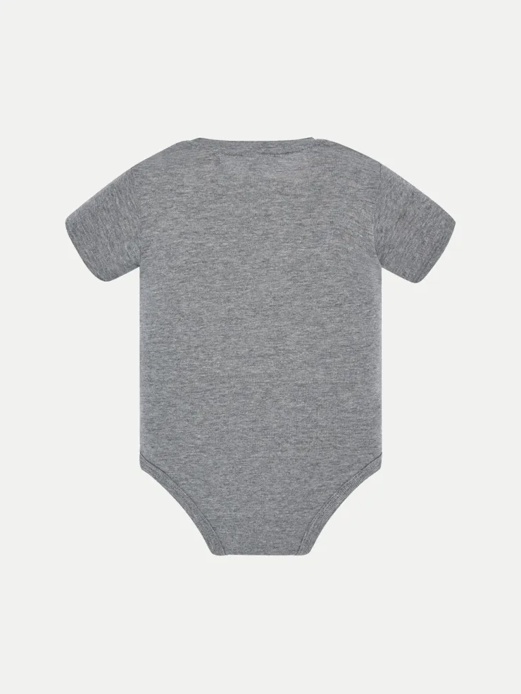 Body bebé liso Gris, foto 3